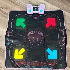 Dance Mat | Light Up Dance Pad with Wireless Bluetooth/AUX or Built in Music